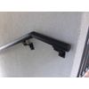 1.9" Round x 4 ft. Bronze Aluminum ADA Handrail Kit - Includes 2 wall brackets