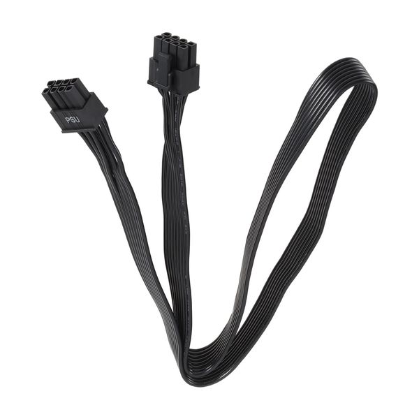 VGOL PSU 8 Pin to 6+2 Pin PCIE Power Cable Compatible with Corsair Modular AX1600i/ AXi/HXi/RMi/RMX/RM/SF PCI Express Power Adapter Cable