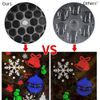 New Pattern Christmas Projector Laser Light Snow Landscape Garden Moving Lamp