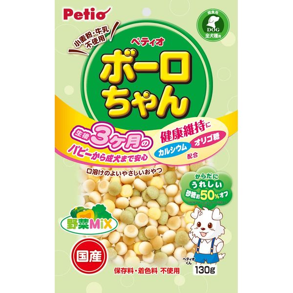 Petio Boro-chan Vegetable Mix 4.6 oz (130 g)