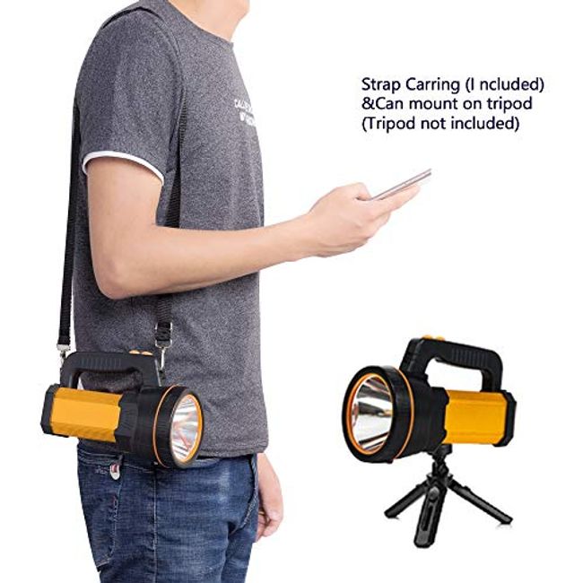 GEPROSMA Super Bright Handheld Led Spotlight Flashlight