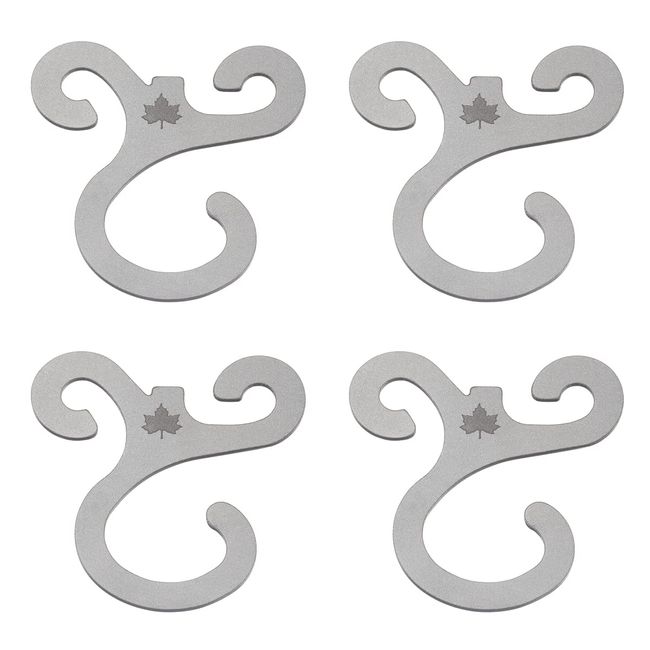 LOGOS 71909010 Rope Octopus Hook (4 pcs)