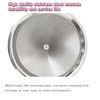 Pour Over Coffee Dripper,Stainless Steel Coffee Filter, Pour Over Maker Double Micro Mesh, Reusable Coffee Strainer (Silver)