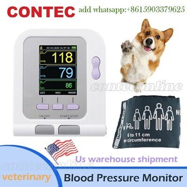 Digital Veterinary Upper Arm Blood Pressure Monitor NIBP cuff,for Dog/Cat/Pets