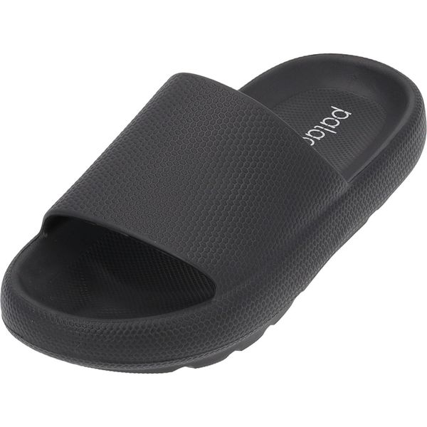 Palado Badeschuhe Damen Tabbris - modische Sandalen - bequeme Pantoletten für Spa, Strand oder Zuhause Black UK3,5 - EU36