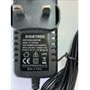 Replacement for 18V DC 100mA/200mA/300mA/400mA/500mA Negative Centre Regulated Power Supply Plug