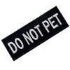Animal Vest/Harness Emblem Pet Service Embroidered Velcro Patch