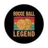 Bocce Ball Legend Bocce Ball Lover Bowling Bocce Player PopSockets Swappable PopGrip