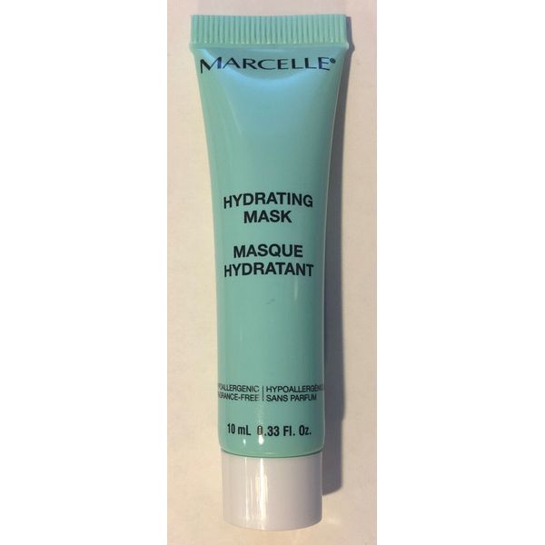 MARCELLE Hydrating Gel Mask Hypoallergenic 10ml /.33fl.oz. New Trial Size