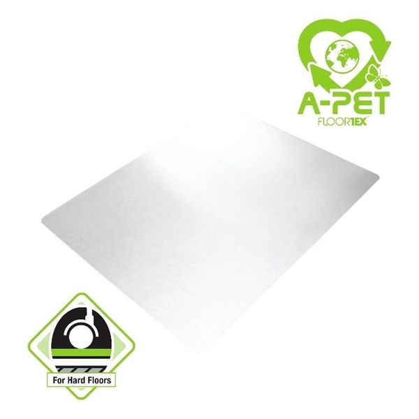 Cleartex Advantagemat Plus APET Chair Mat - Hard Floor Rectangular 29 x 47"
