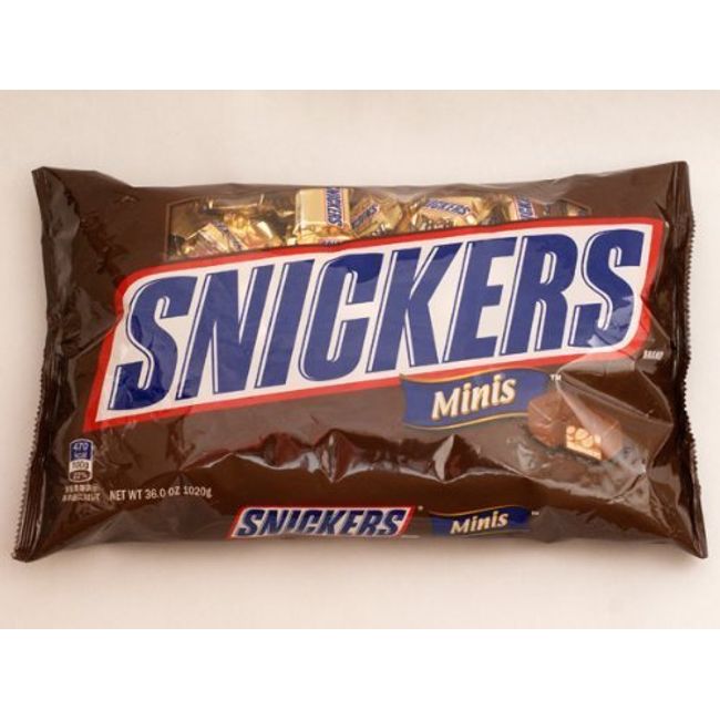 Mars Snickers Mini Chocolate 3.8 oz (1020 g)