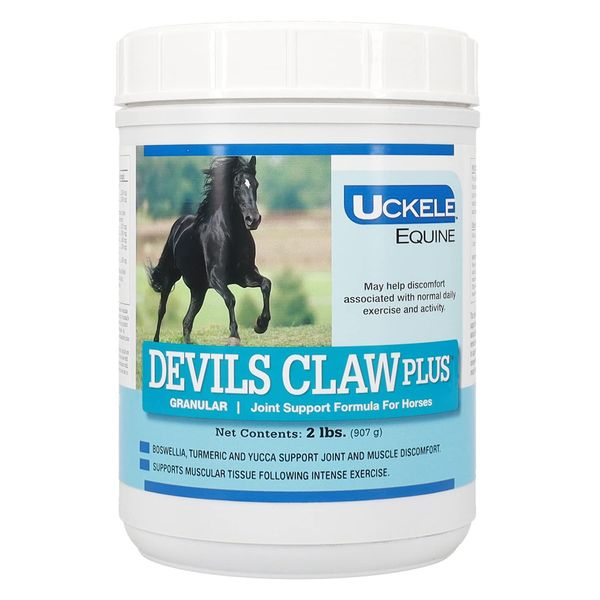 Uckele Devils Claw Plus Horse Supplement - Equine Vitamin & Mineral Supplement - 2 pound (lb)