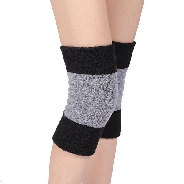 Knee Warmers for Men and Women Non Slip Winter Warm Thicken Knee Pads Elastic Knee Brace Leg Warmer Thermal Knee Compression Sleeves Leg Sleeves Support Protector for Sports Football Yoga Dance