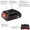 BOSCH BAT612 18V Lithium-Ion 2 Ah Standard Power Battery