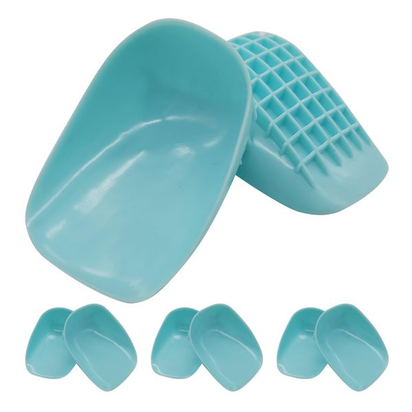 Gel Heel Pads Heel Cups for Women & Men | Heel Cushions for Heel Pain Relief | Plantar Fasciitis Heel Cushion Inserts | Heel Spur Relief Products | Achilles Heel Pad | Fit Most Shoes or Boots (Small)