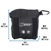 Oxford 15 Litre Fold Away Back Pack Handy Sack, Black