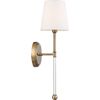 Nuvo Lighting 45923666872 One Light Wall Sconce, 1Lt, White