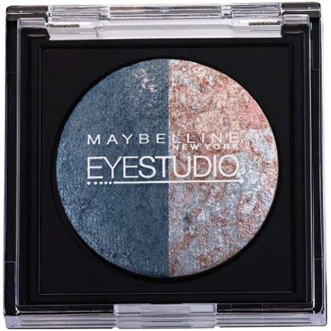 Maybelline New York Eye Studio Color Pearls Marbleized Eyeshadow, Silver Starlet