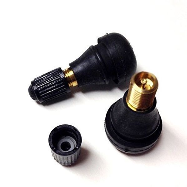 autoservice TR-412 Tubeless Valve for Motorcycles CL (CL Cap with Gasket) 1PC (2 Pieces) Pacific Yo Kogyo PACIFIC