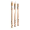 Harris Trade Round Sash Brushes 3 Pack, Brown