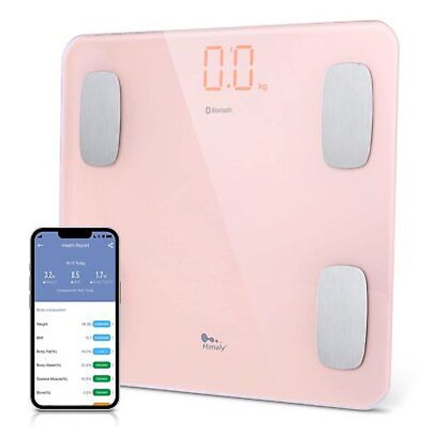 Smart Scale for Body Weight, Digital Bathroom Weight Body Fat Scale, BMI Weig...