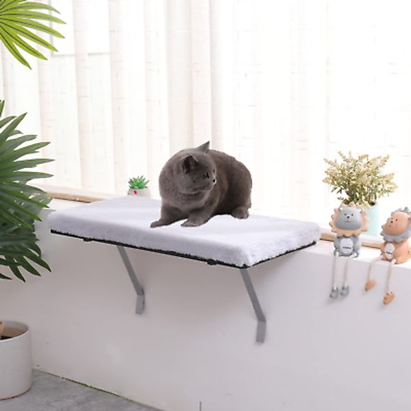 Cat Window Perch, Cat Window Hammock Seat for Indoor Cats, Pet Cat Bed Shelf for