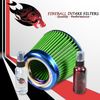 3" Reusable High Flow Performance Cold Air Intake Filter Kit Green For Mercedes