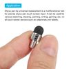 sourcing map 20pcs 5/6/7/8mm Stylus Pen Fine Tips Conductive Rubber Capacitive Touch Screen Pens Tip Soft Universal Replacement