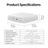 MOES Tuya ZigBee Bluetooth BLE Mesh Hub Multi-Mode Wireless Smart Home Gateway