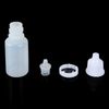FWEEK 200PCS Plastic Dropper Bottles 10ml Small Empty Squeezable Dropper Bottle, White Translucent Eye Liquid Empty Dropper Bottles with Cap