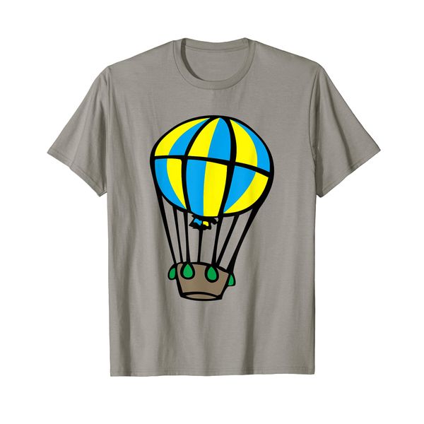 Hot Air Balloon Cartoon T-Shirt