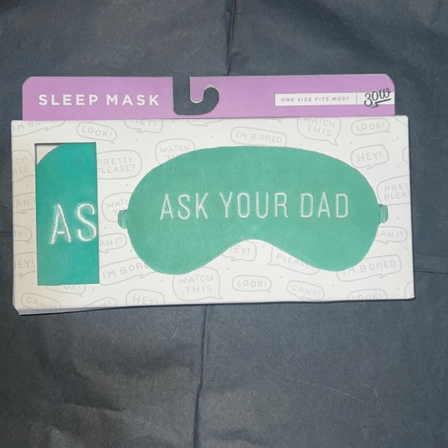 Ask your Dad Sleep Mask New in Box