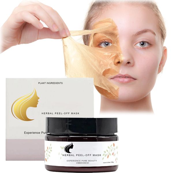 Peel Off Maske, Gesicht Feuchtigkeitsspendend Maske, Blackhead Maske, Collagen Gesichtsmasken Verjüngend Gesichtsmasken, Spendet Feuchtigkeit Und Hellt Den Hautton Auf (100g)