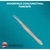 Moorfield Conjunctival Forceps 0.5mm Tip Grooved Section Ophthalmic Instruments