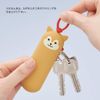 LIHIT LAB A-7785-10 Slim Key Case, Penguin (Bulk Purchase, 3-Piece Set)