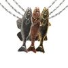 Creative Pewter Designs Gold Plated Walleye Pendant FG075PEN