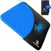 Double Thickness Gel Cushion for Sciatica & Tailbone Pain Relief - 16.5” x 14.5”
