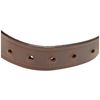 Ancol Round Leather Collar Chestnut 45-54cm Size 6