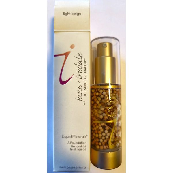 Jane Iredale Liquid Minerals A Foundation Light Beige 1.01 fl oz.