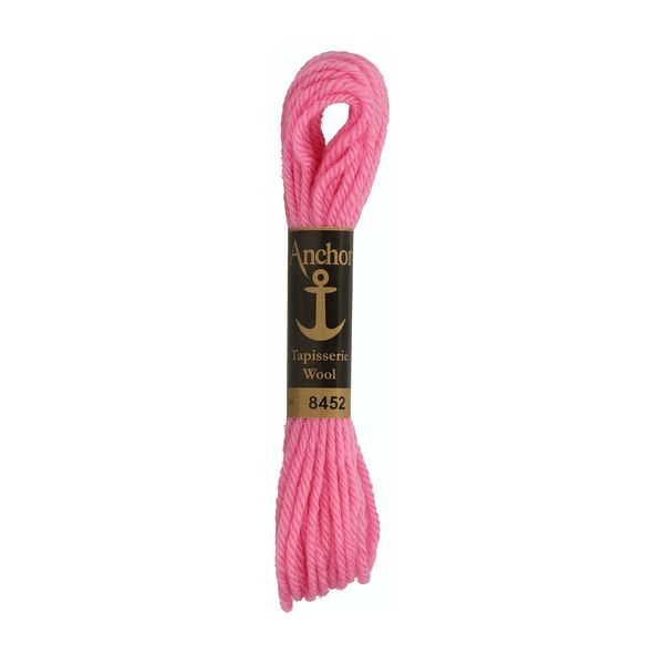 Anchor 4238000-08452 Embroidery Thread, 100% Wool, Azalea, 10 m