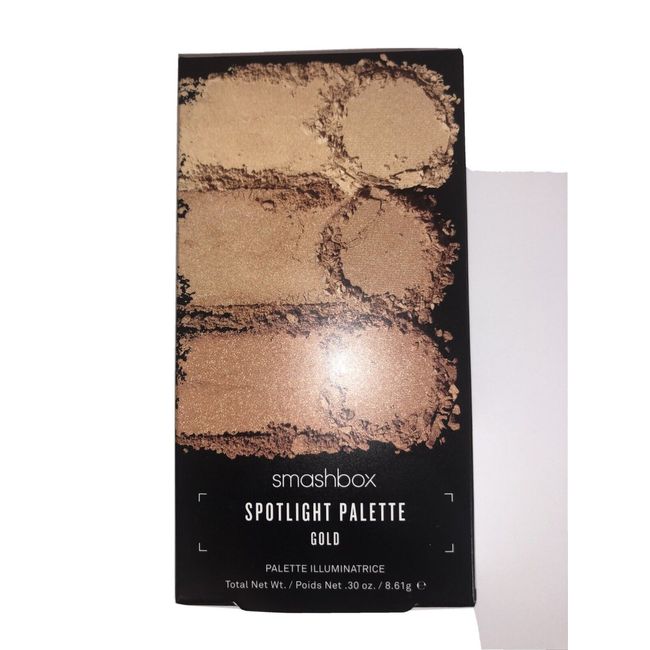 SmashBox Spotlight Palette Gold Full Size Compact Palette NIB