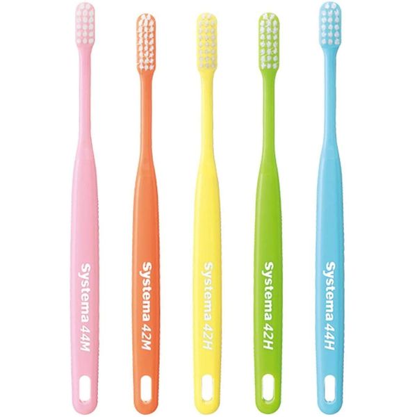 DENT.EX Systema Toothbruth, Set of 4, Assorted