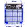 LockerMate Stac-A-Shelf Locker Shelf, Stackable Organizer, Extra Tall, Fits Standard Size School Lockers, Blue