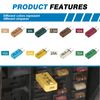 GLOSO E71 Auto (T1) Reset Mini ATM Circuit Breakers (7.5A, 5 Pack)