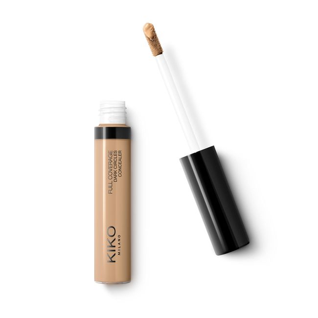 KIKO Milano Full Coverage Dark Circles Concealer 08 | Flüssig-Concealer Für Die Augenpartie Und Das Gesicht Mit Hoher Deckkraft