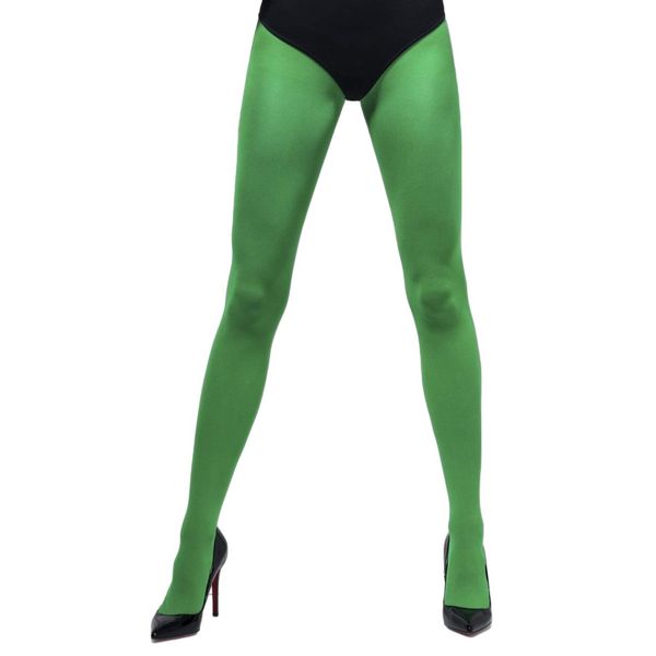 Smiffys Fever Green Opaque Tights