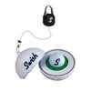 Swish Portable Golf Ball Cleaner - Golf Bag Accessory (White)