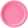 Creative Converting Touch of Color Paper Dinner Plates, 9", Candy Pink, 24 Count