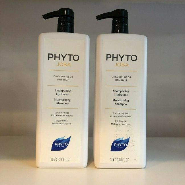 Phyto Phytojoba moisturizing shampoo   Set of 2   33.8 oz each with pump