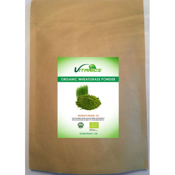 Organic Wheatgrass Powder (EU) (1kg)